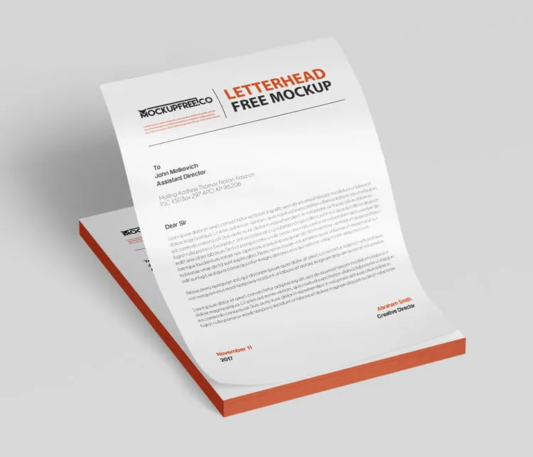 Company Letterhead